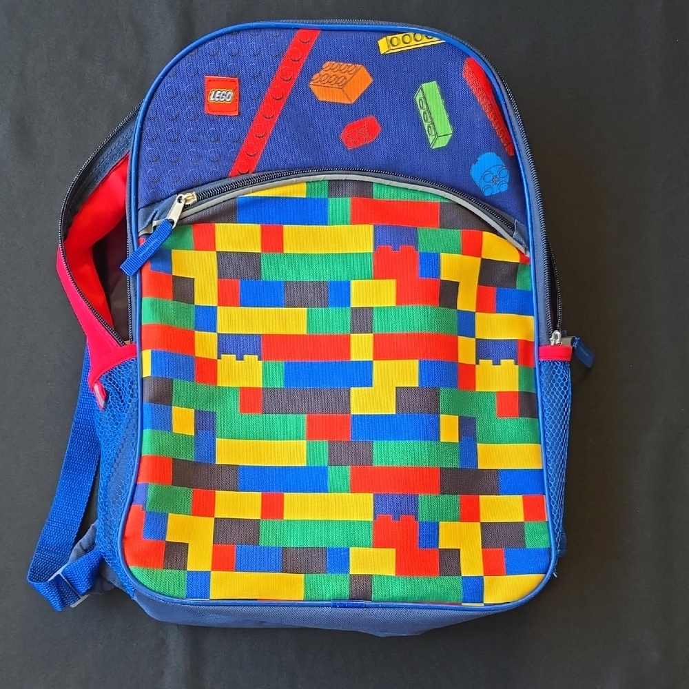 LEGO Multicolor Brick Design Backpack